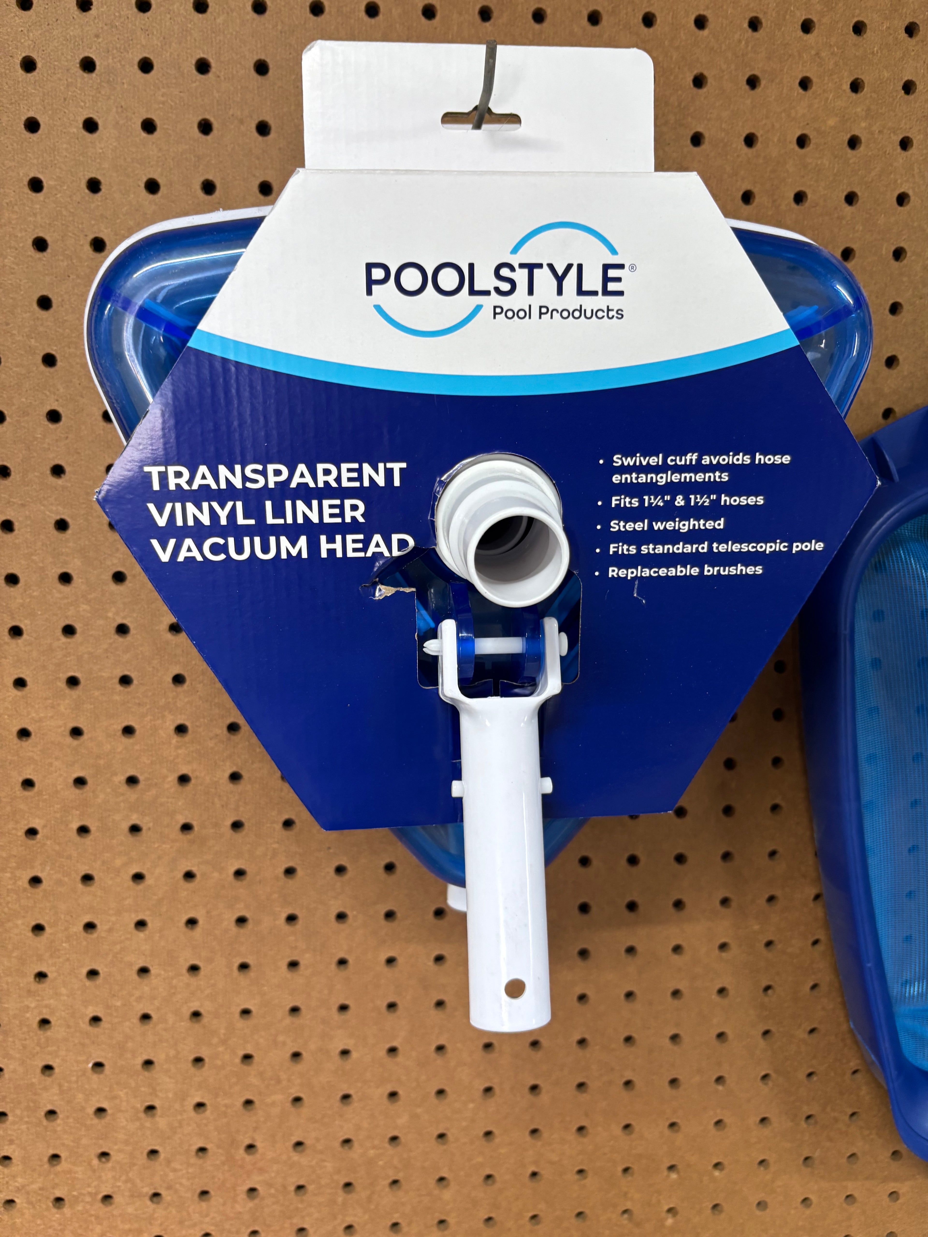 PoolStyle Transparent Vinyl Liner Vacuum Head