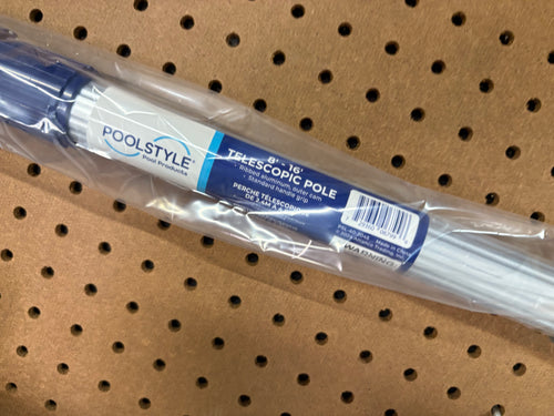 8–16 Ft Adjustable Pool Telescopic Pole – Heavy Duty Aluminum | Universal Pool Cleaning Handle