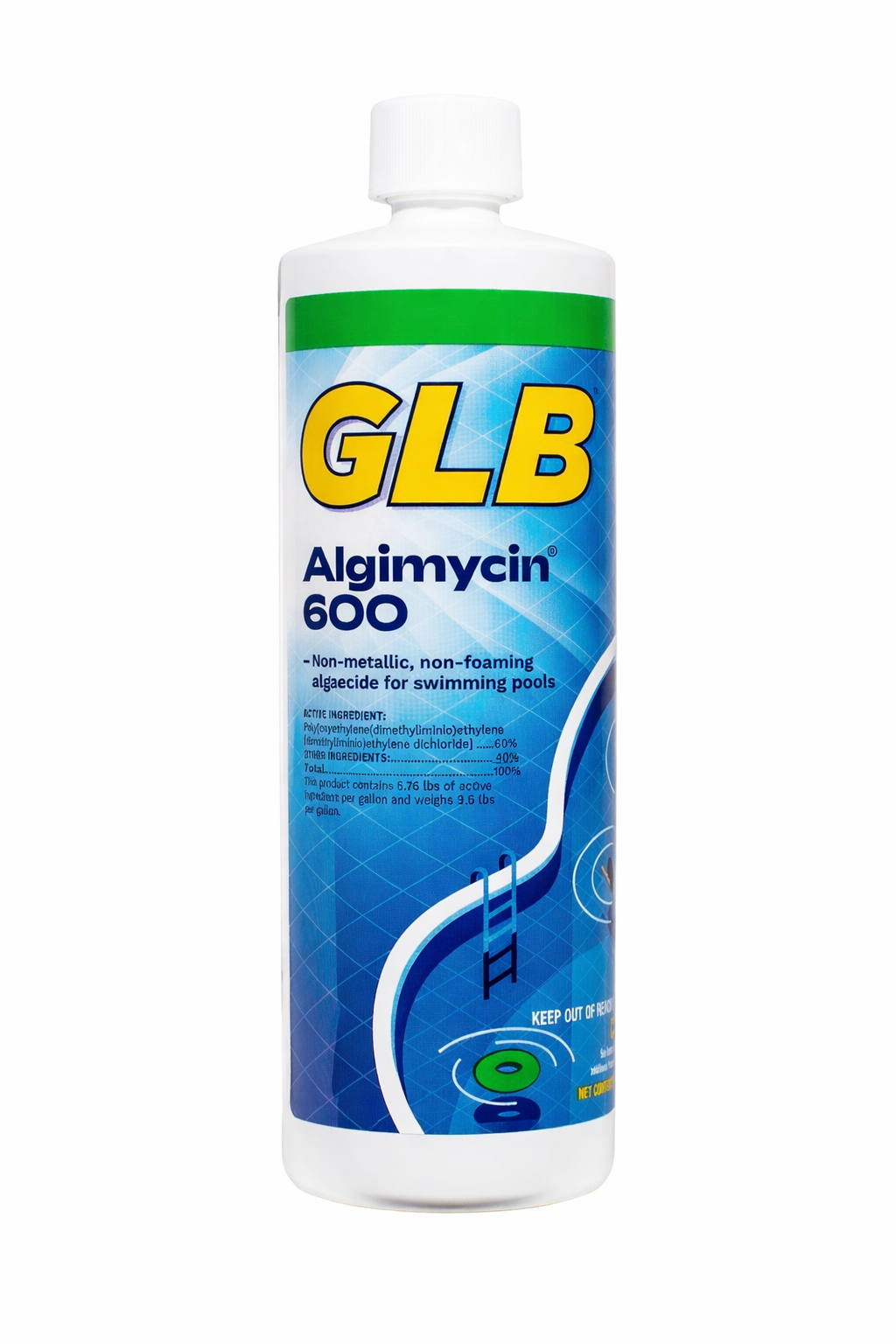 GLB Algimycin 600 – Pool Algaecide & Algae Preventer
